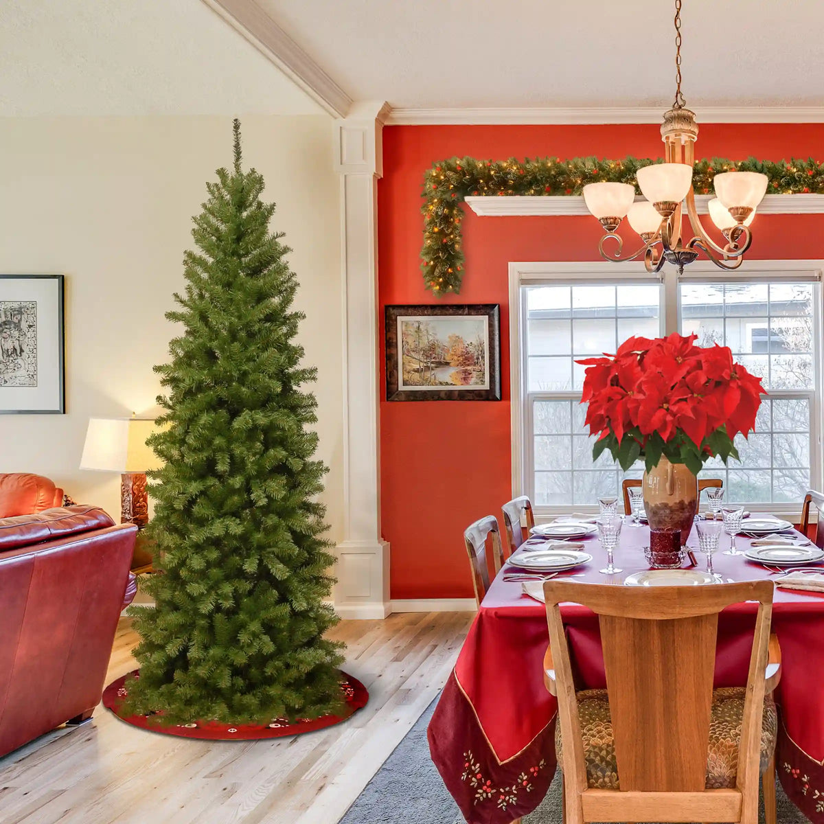 6.5 ft. North Valley Spruce Pencil Slim Tree
