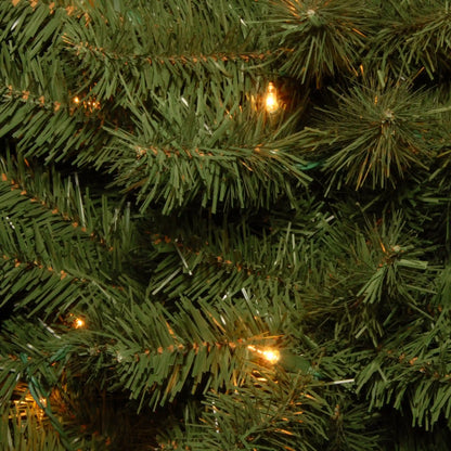 4 ft. Pre-Lit Canadian Fir Tree with Clear Lights, Plug-In