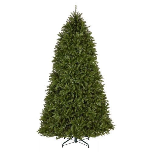10 ft. Pre-Lit Dunhill Fir Hinged Tree with Clear Lights, Plug-In