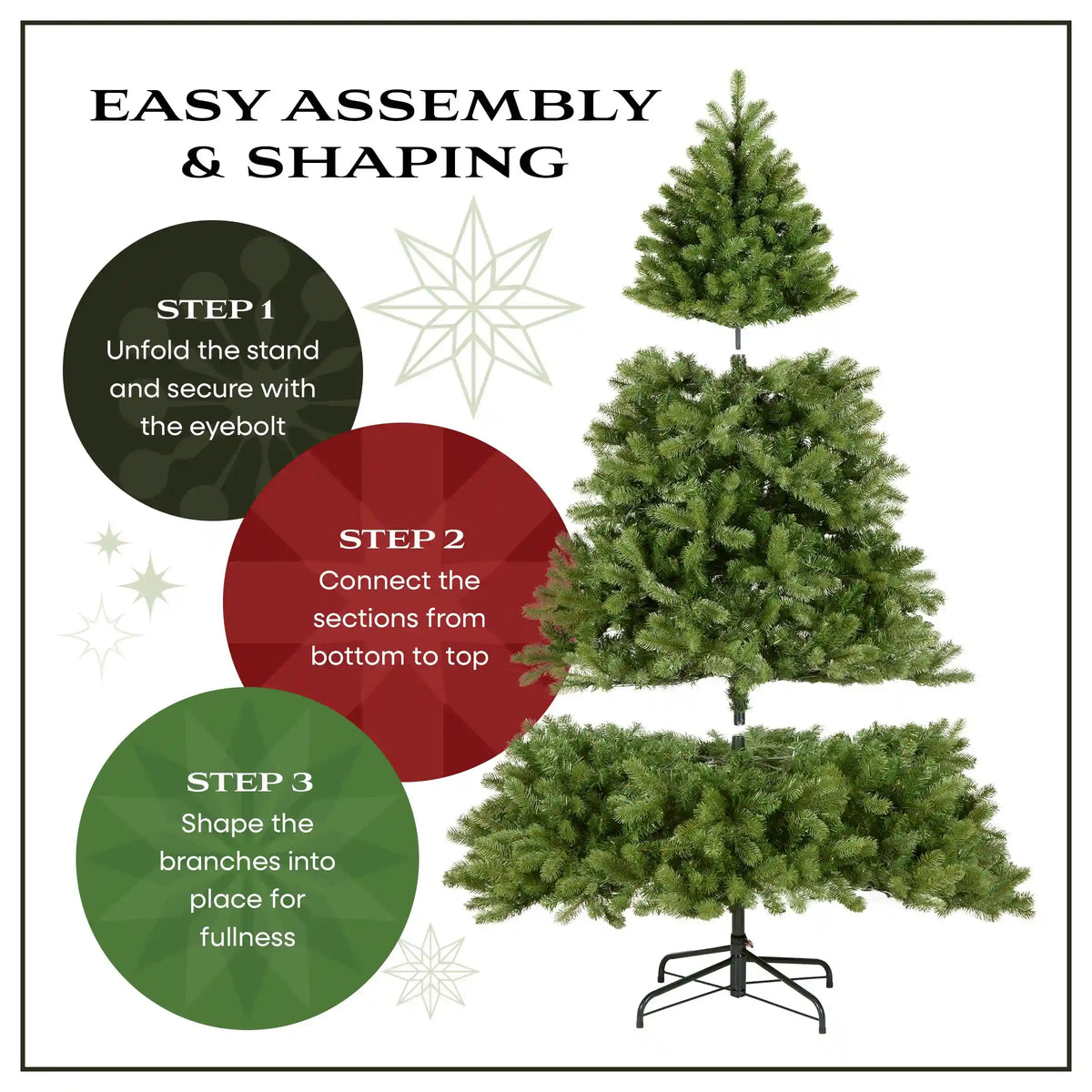 4.5 ft. Dunhill Fir Hinged Tree