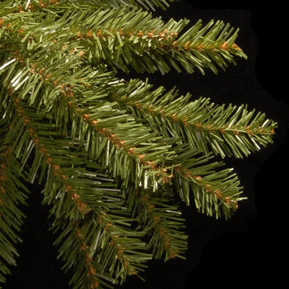 6.5 ft. Pre-Lit Dunhill Fir Slim Hinged Tree with Multicolor Lights, Plug-In