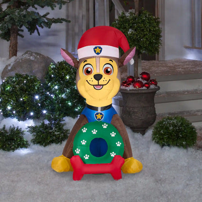3 ft. Inflatable Chase from Paw Patrol with LED Lights, Plug-In
