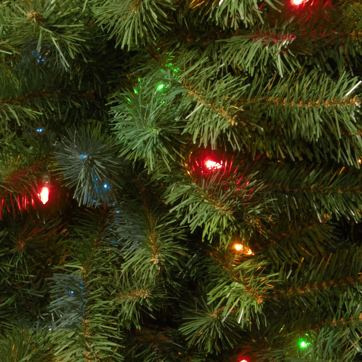 6 ft. Pre-Lit Kincaid Spruce Tree with Multicolor Lights, Plug-In
