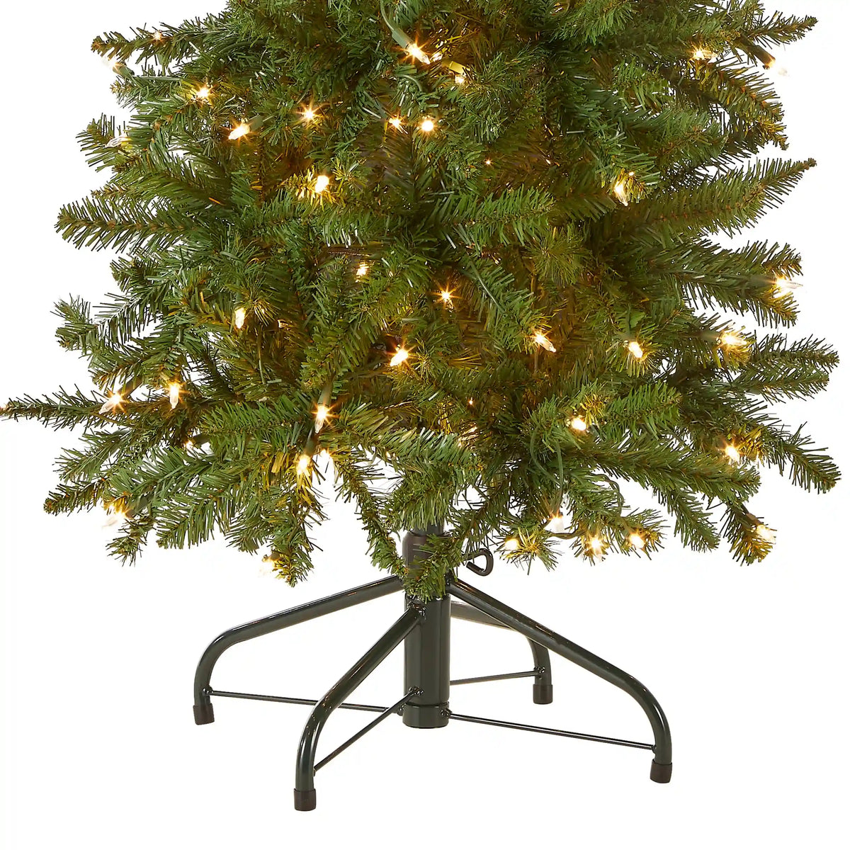 4.5 ft. Pre-Lit Kingswood Fir Pencil Tree with Clear Lights, Plug-In
