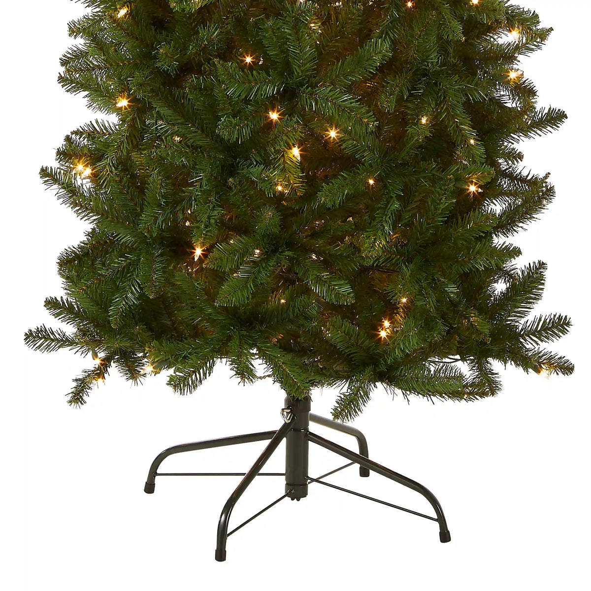 7.5 ft. Pre-Lit Kingswood Fir Pencil Tree with Clear Lights, Plug-In