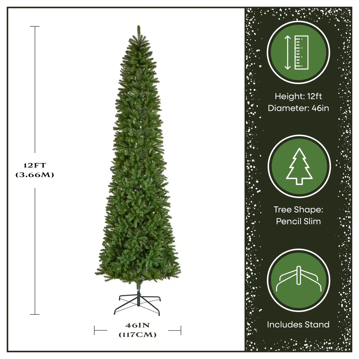 12 ft. Kingswood Fir Slim Tree