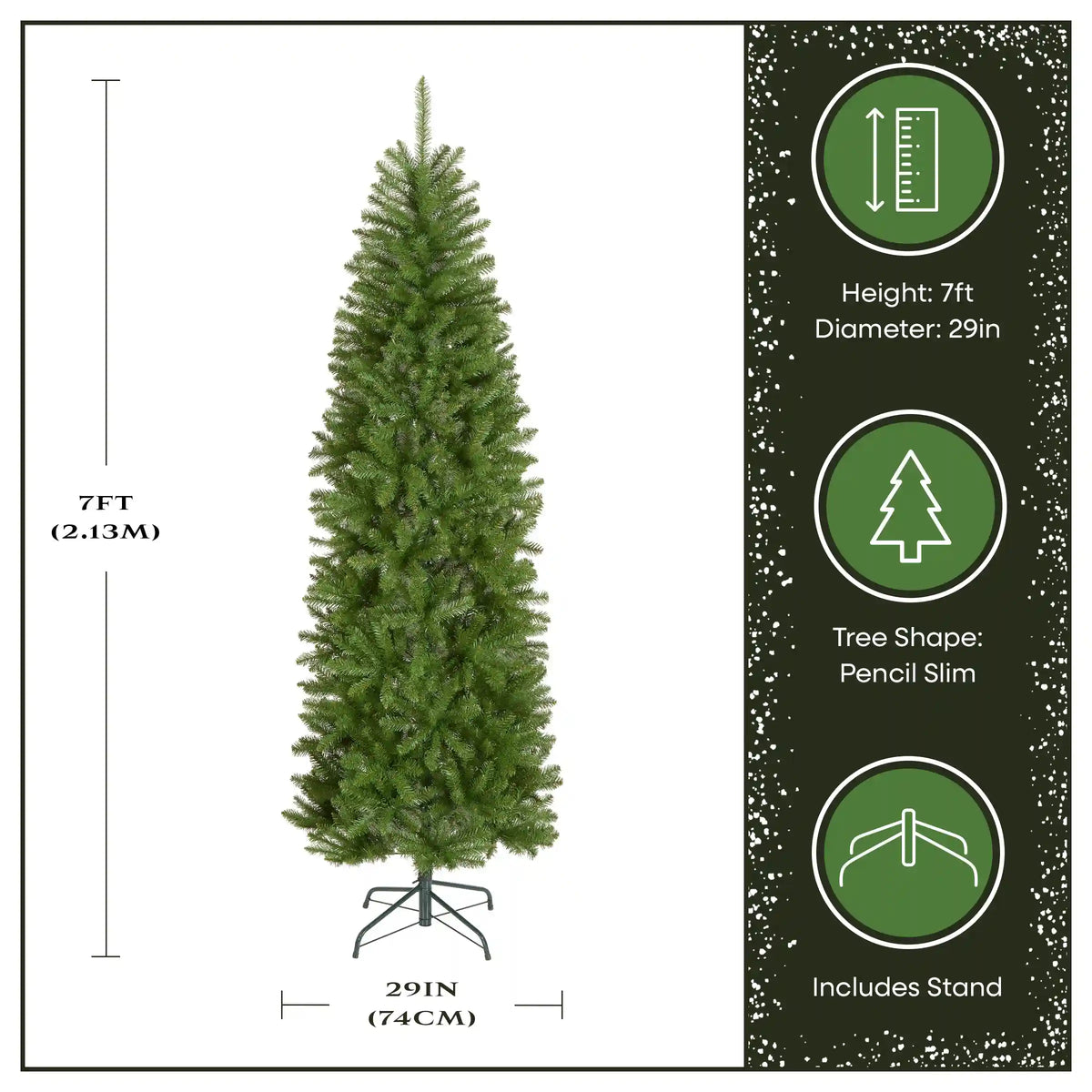 7 ft. Kingswood Fir Slim Tree