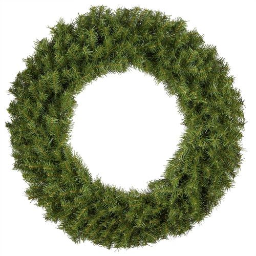 36 in. Pre-Lit Norwood Fir Wreath with Clear Lights, Plug-In
