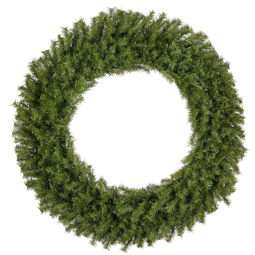 48 in. Pre-Lit Norwood Fir Wreath with Clear Lights, Plug-In