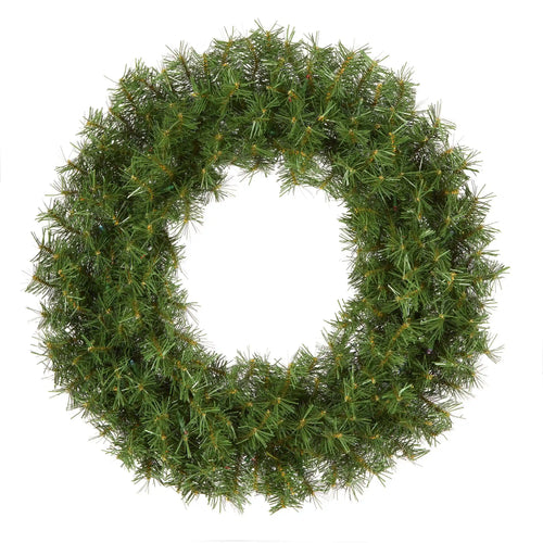 24 in. Pre-Lit Norwood Fir Wreath with Battery Operated Multicolor LED Lights