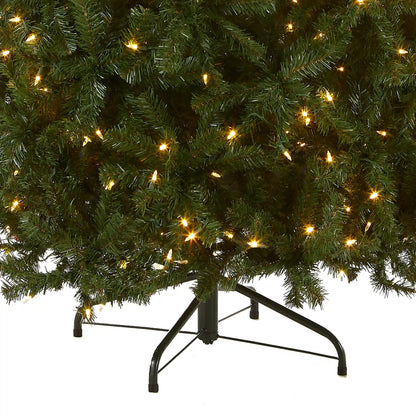 7.5 ft. Pre-Lit North Valley Spruce Tree with PowerConnect Dual Color LED Lights, Plug-In