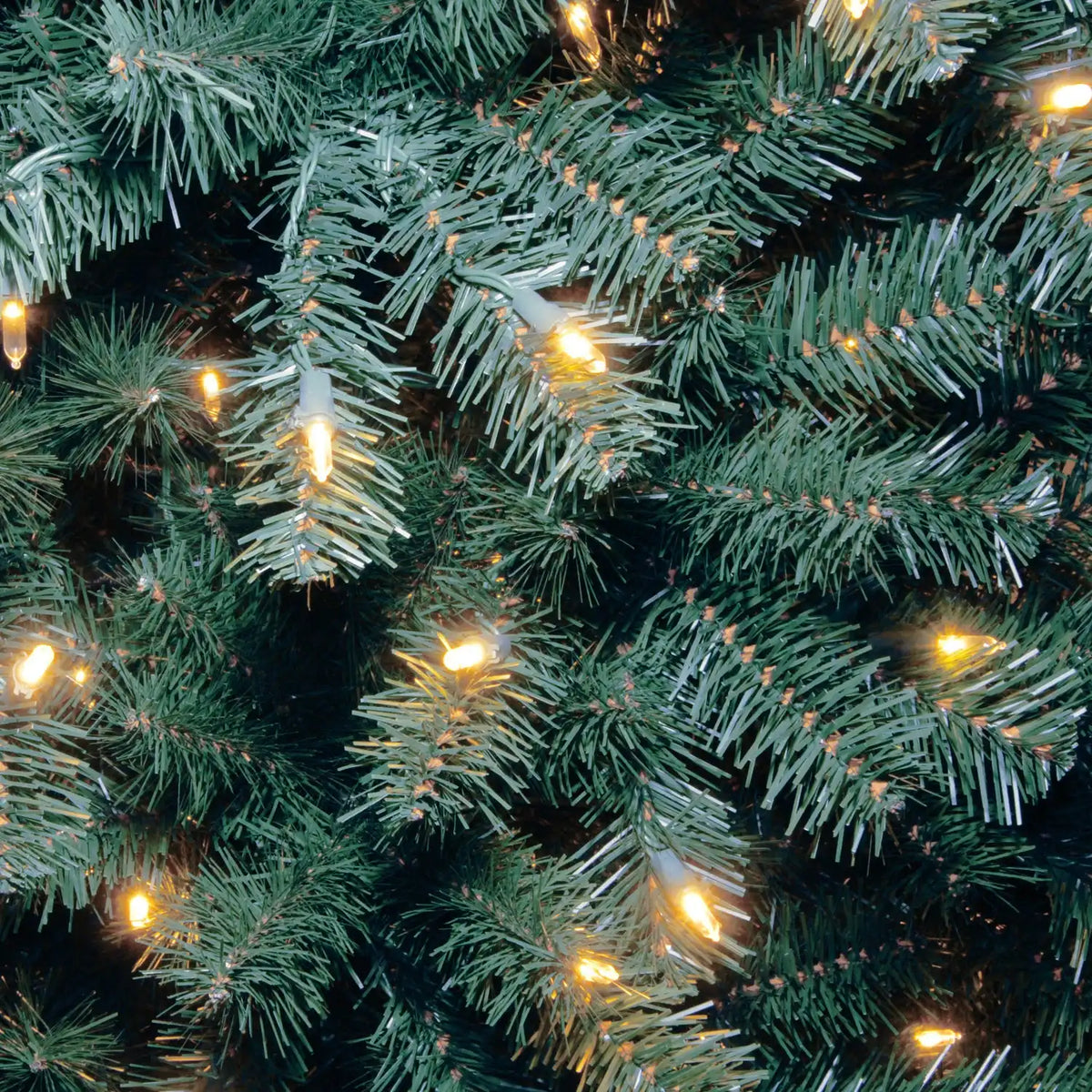 4.5 ft. Pre-Lit North Valley Blue Spruce Tree with Clear Lights, Plug-In