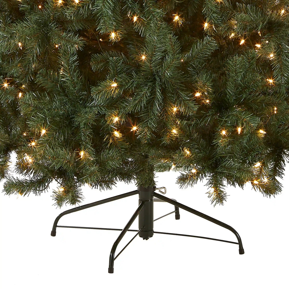 6.5 ft. Pre-Lit North Valley Spruce Blue Tree with Clear Lights, Plug-In