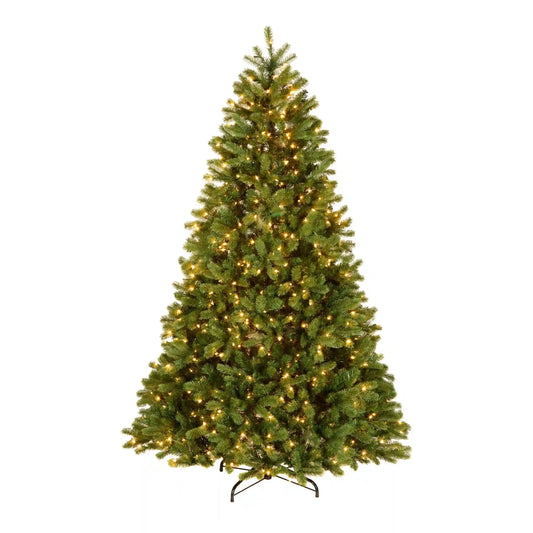 7.5 ft. Pre-Lit Downswept Douglas Fir Full Tree with 750 Clear Lights & 1867 Branch Tips