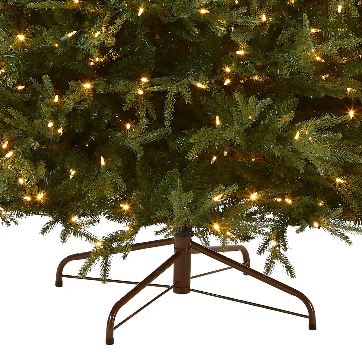6.5 ft. Pre-Lit Fraser Grande Tree with Dual Color LED Lights, Plug-In