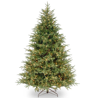 6.5 ft. Pre-Lit Fraser Grande Tree with Dual Color LED Lights, Plug-In