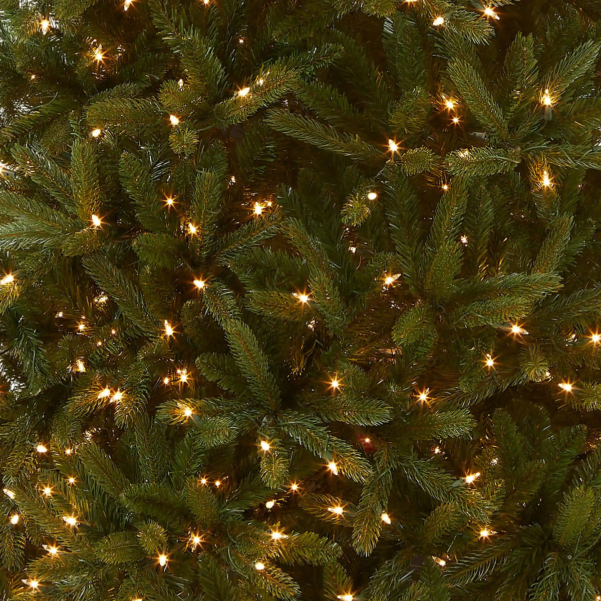 7.5 ft. Pre-Lit Grande Fir Medium Tree with Clear Lights, Plug-In