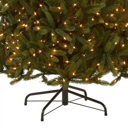 7.5 ft. Pre-Lit Grande Fir Medium Tree with Clear Lights, Plug-In