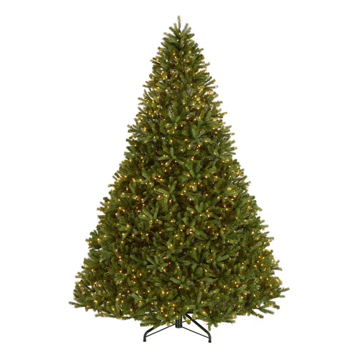 9 ft. Pre-Lit Jersey Fraser Fir Full Tree with Clear Lights