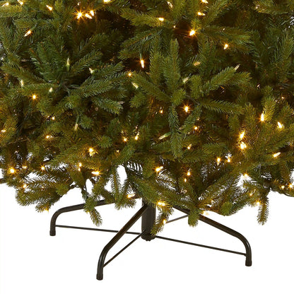 6.5 ft. Pre-Lit Jersey Fraser Fir Medium Tree with Dual Color LED Lights, Plug-In