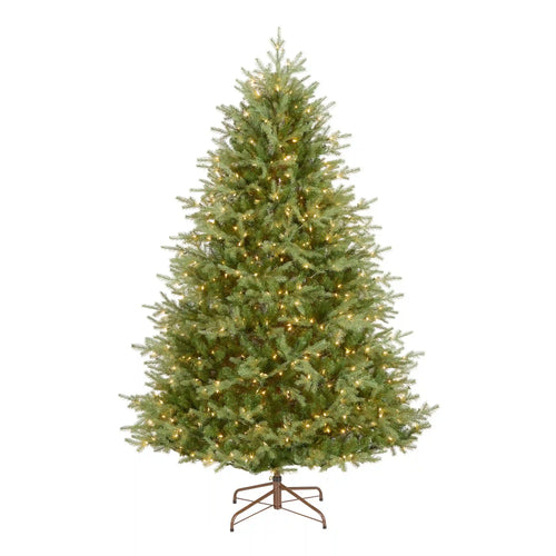 7.5 ft. Pre-Lit Nordic Spruce Medium Tree with Clear Lights