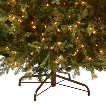 9 ft. Pre-Lit Nordic Spruce Medium Tree with Clear Lights, Plug-In