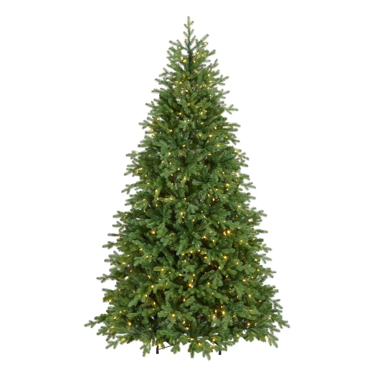 7.5 ft. Pre-Lit Princeton Fraser Fir Full Tree with PowerConnect and Dual Color LED Lights, Plug-In