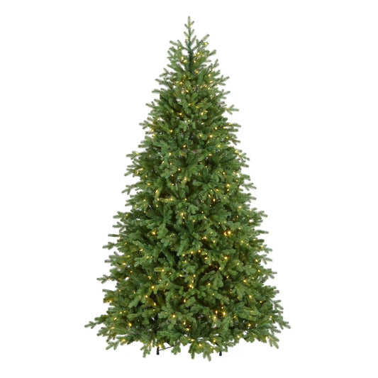 7.5 ft. Pre-Lit Princeton Fraser Fir Full Tree with PowerConnect and Dual Color LED Lights, Plug-In