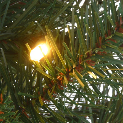 4 ft. Pre-Lit Scotch Creek Fir Tree with LED Lights, Plug-In