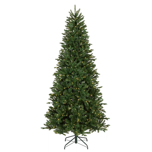7.5 ft. Pre-Lit Winslow Fir with Warm White LED Lights