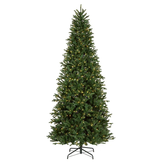 9 ft. Pre-Lit Winslow Fir Tree with Warm White LED Lights