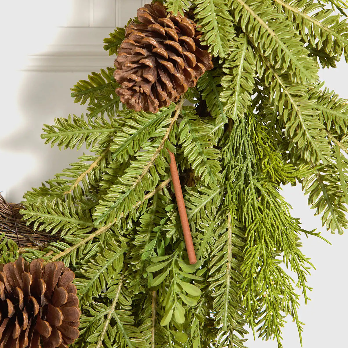 Scented Ornaments, 2-Pack-  6ct Bottle, Spiced Pine Cones, Fragrance-Infused Paper Sticks