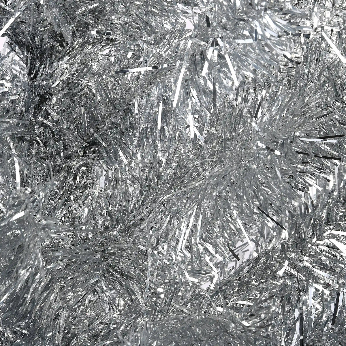 6 ft. Tinsel Collection Silver Tree