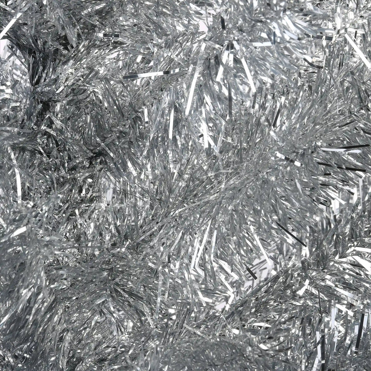 7 ft. Tinsel Collection Silver Tree
