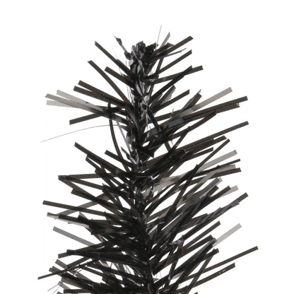3 ft. Tinsel Collection Black Tree