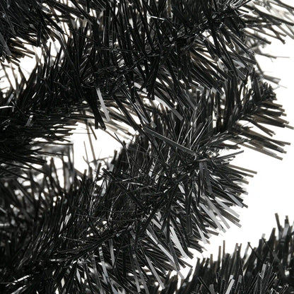 3 ft. Tinsel Collection Black Tree