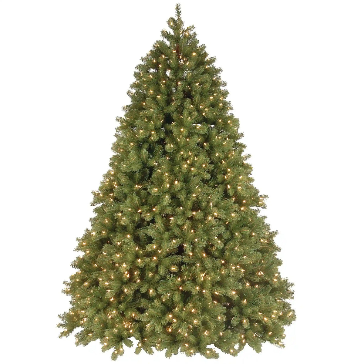 7.5 ft. Pre-Lit Deluxe Downswept Douglas Fir Tree with PowerConnect Dual Color LED Lights, Plug-In