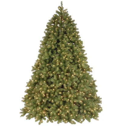 7.5 ft. Pre-Lit Deluxe Downswept Douglas Fir Tree with PowerConnect Dual Color LED Lights, Plug-In