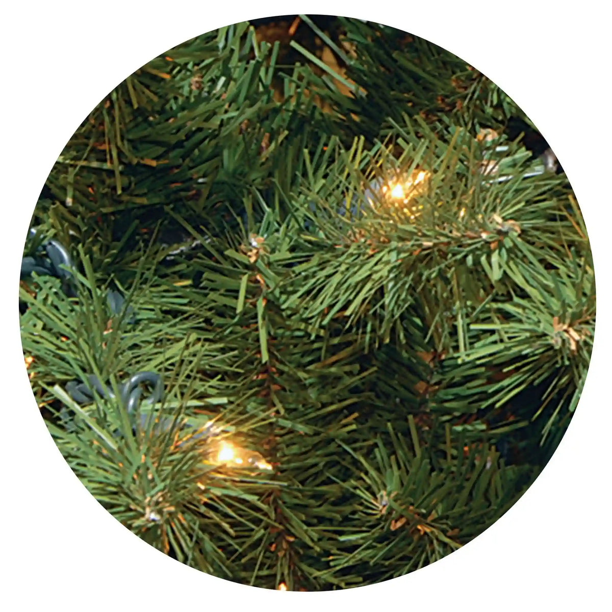 7.5 ft. Pre-Lit North Valley Spruce Tree with PowerConnect Dual Color LED Lights, Plug-In